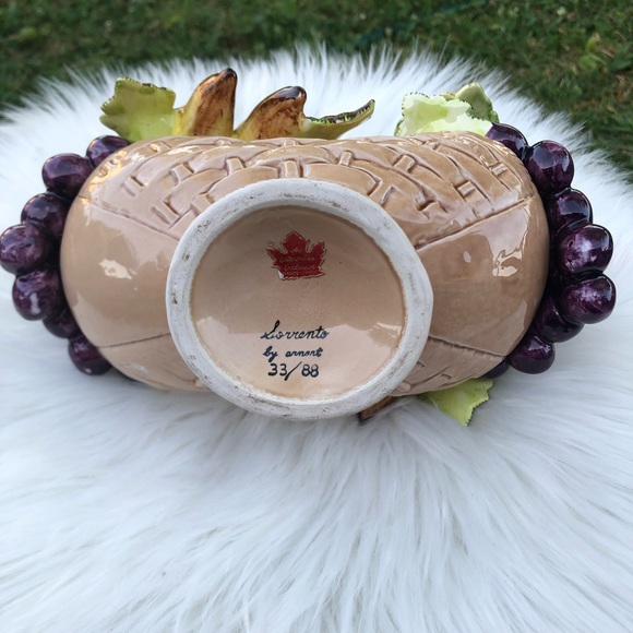 6” porcelain Fruit basket - Picture 8 of 8